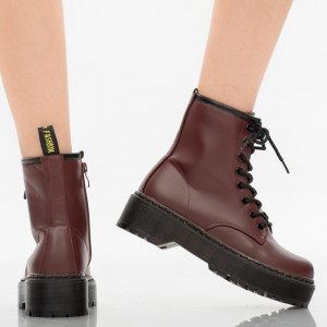 Ghete dama Darcy bordo