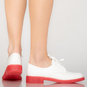 Pantofi casual Arbo albi