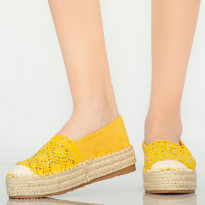 Pantofi casual Mondy galbeni