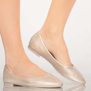 Pantofi casual Pary crem