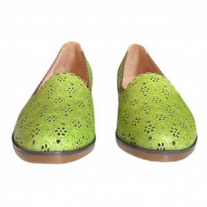 Pantofi piele naturala Hill galbeni