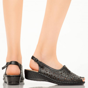 Sandale dama Alva negre