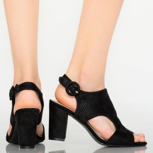 Sandale dama Tide negre