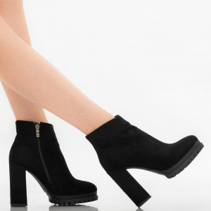 Botine dama Alicia negre
