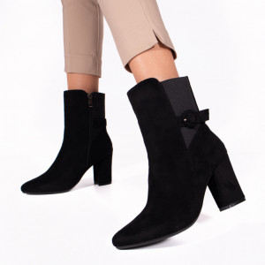 Botine Dama EZA Negre
