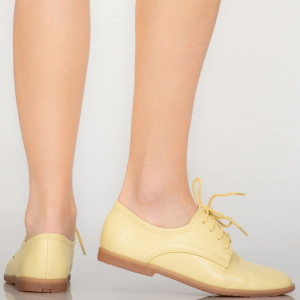 Pantofi casual Burn galbeni