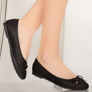 Pantofi casual Lenu negri