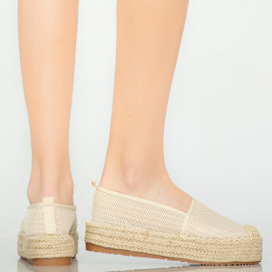 Pantofi casual Pasy bej
