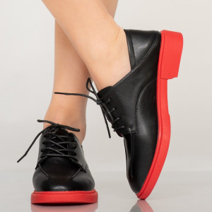 Pantofi casual Strea negri