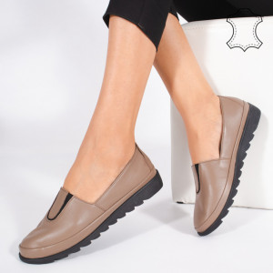 Pantofi Piele Naturala YOD Maro