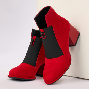 Botine Dama LUI Rosii