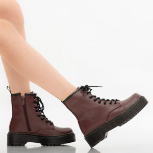 Ghete dama Darcy bordo