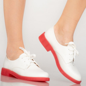 Pantofi casual Arbo albi