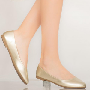Pantofi casual Jina aurii