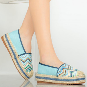 Pantofi casual Mony albastri