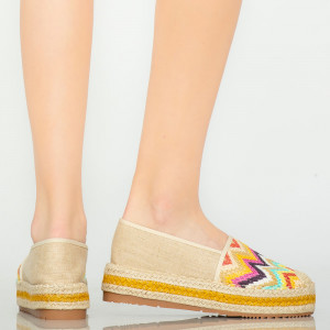 Pantofi casual Mony bej