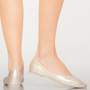 Pantofi casual Pary crem