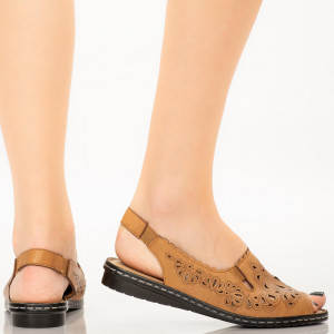 Sandale dama Biru camel