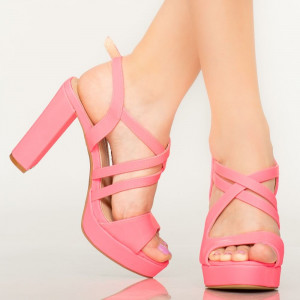 Sandale dama Digo fucshia