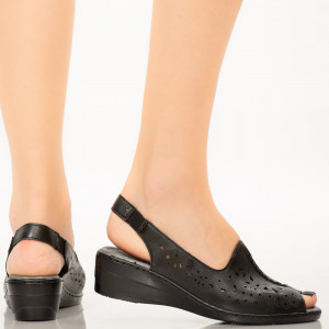 Sandale dama Goni negre