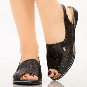 Sandale dama Mife negre