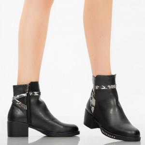 Botine dama Antiope negre