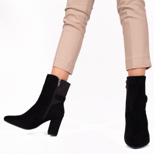 Botine Dama EZA Negre