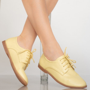 Pantofi casual Burn galbeni
