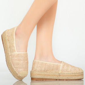 Pantofi casual Tudy bej