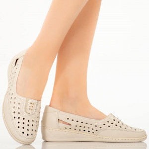 Pantofi dama Alio bej