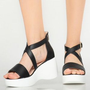 Platforme dama Derry negre