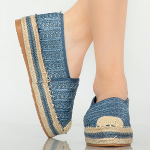 Pantofi casual Tudy albastri