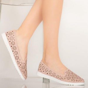 Pantofi casual Vela roz