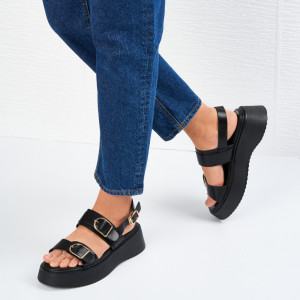 Platforme Dama HAZE Negre