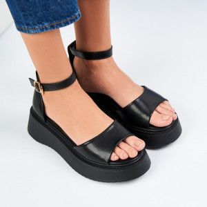 Platforme Dama INA Negre