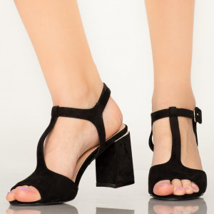 Sandale dama Dalu negre