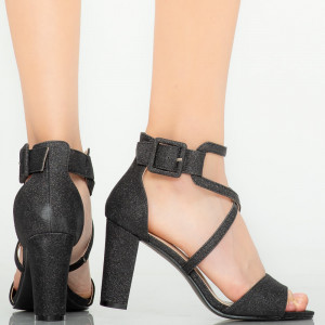 Sandale dama Echo negre