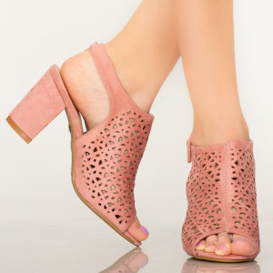 Sandale dama Hefe roz