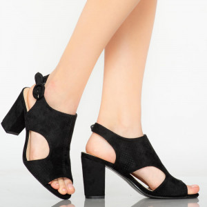 Sandale dama Tide negre