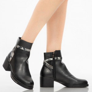 Botine dama Antiope negre