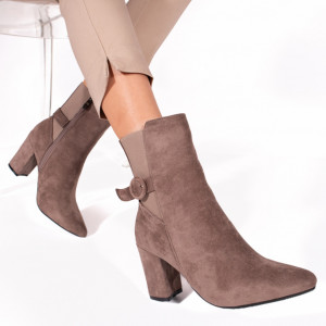 Botine Dama EZA Gri