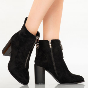 Botine dama Pia negre