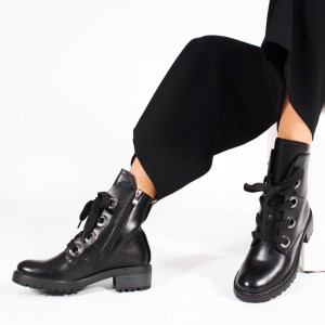 Botine Imblanite GIR Negre