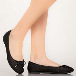 Pantofi casual Lenu negri