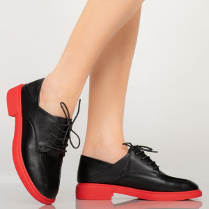Pantofi casual Strea negri
