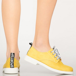 Pantofi casual Tala galbeni