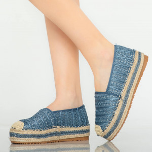 Pantofi casual Tudy albastri