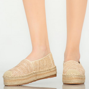 Pantofi casual Tudy bej