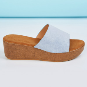 Papuci Dama LINA Blue