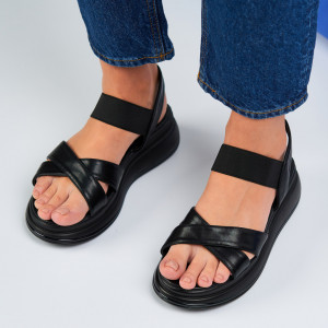 Platforme Dama DORA Negre